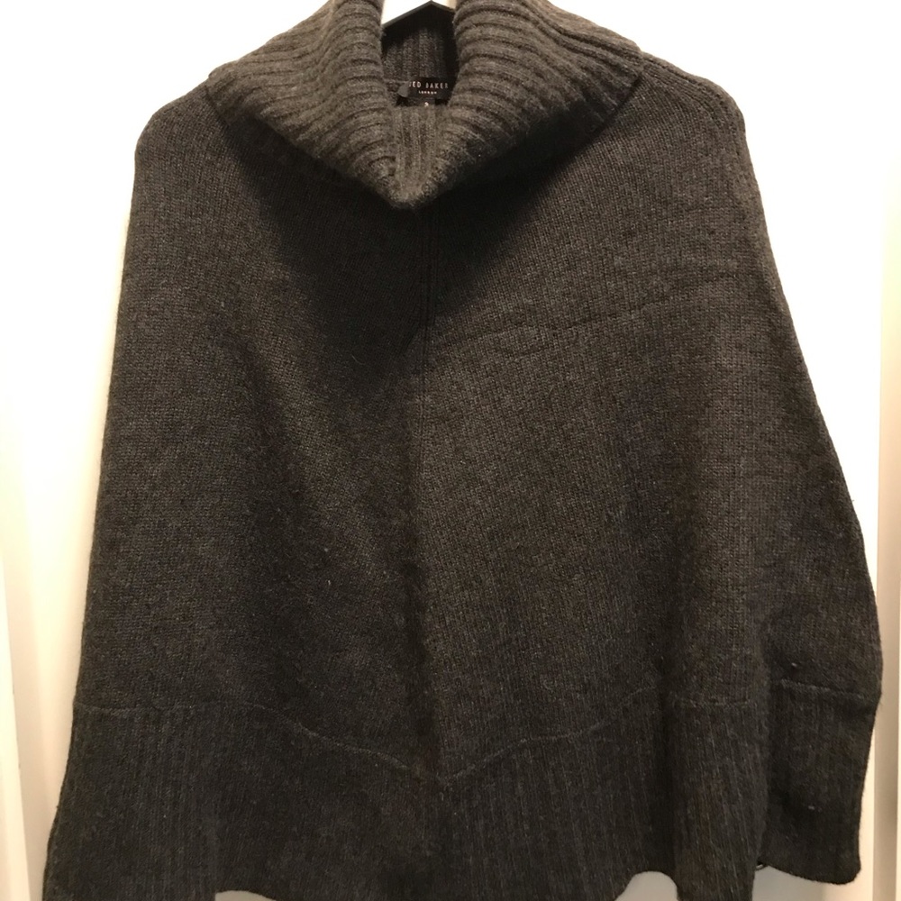 Ted Baker wool poncho